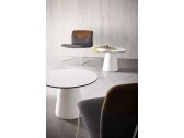 Столик ламинированный кофейный Gaber Roller Table технополимер, compactop черный Фото 5