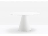 Стол пластиковый обеденный PEDRALI Ikon Table полиэтилен, компакт-ламинат HPL белый Фото 4