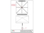 База для крепления в грунт зонта с боковой опорой Scolaro BTBS сталь Фото 11