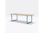 Стол ламинированный PEDRALI Toa Desk алюминий, компакт-ламинат HPL синий, 4529 Фото 6