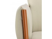 Кресло металлическое c подушками Scab Design Brezza сталь, полипропилен терракотовый, Фото 13