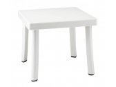Столик пластиковый для лежака Nardi Rodi полипропилен белый Фото 1