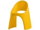 Кресло пластиковое SLIDE Amelie Standard полиэтилен шафрановый желтый Фото 1