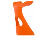 Стул барный пластиковый SLIDE Koncord Standard полиэтилен тыквенный оранжевый Фото 1