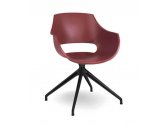 Кресло офисное вращающееся PAPATYA Opal Swivel Pro алюминий, стеклопластик Фото 4