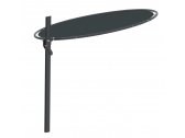 Зонт дизайнерский Umbrosa Eclipsum UX алюминий, ткань Sunbrella черный Фото 5