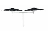 Зонт профессиональный двухкупольный Umbrosa Duo Paraflex алюминий, ткань solidum Фото 45