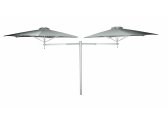 Зонт профессиональный двухкупольный Umbrosa Duo Paraflex алюминий, ткань solidum Фото 51