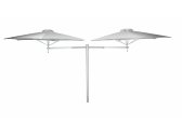 Зонт профессиональный двухкупольный Umbrosa Duo Paraflex алюминий, ткань solidum Фото 52