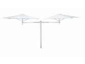 Зонт профессиональный двухкупольный Umbrosa Duo Paraflex алюминий, ткань solidum Фото 54