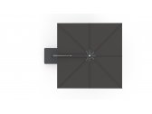 Зонт дизайнерский Umbrosa Versa UX Architecture Full Black алюминий, ткань Sunbrella черный Фото 13