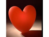 Светильник пластиковый настольный Сердце SLIDE Love Lighting полиэтилен, металл красный Фото 10
