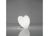 Светильник пластиковый настольный Сердце SLIDE Love Lighting полиэтилен, металл белый Фото 5
