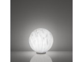 Светильник пластиковый настольный SLIDE Mineral 30 Lighting полиэтилен, металл белый, серый Фото 4