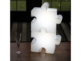 Светильник пластиковый Пазл SLIDE Puzzle Lighting полиэтилен белый Фото 17