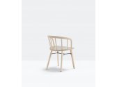 Кресло деревянное PEDRALI Nym сталь, ясень Фото 5