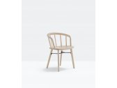 Кресло деревянное PEDRALI Nym сталь, ясень Фото 6