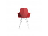 Кресло пластиковое Vondom Faz Basic поликарбонат, полипропилен красный Фото 4
