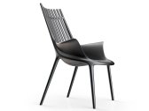Кресло пластиковое Vondom Ibiza Basic полипропилен, стекловолокно черный Фото 12