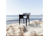 Кресло пластиковое Vondom Pedrera Basic полипропилен, стекловолокно черный Фото 6