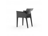 Кресло пластиковое Vondom Pedrera Basic полипропилен, стекловолокно черный Фото 9
