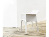 Кресло пластиковое Vondom Pedrera Revolution переработанный полипропилен белый Milos Фото 6