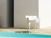 Кресло пластиковое Vondom Pedrera Revolution переработанный полипропилен белый Milos Фото 7