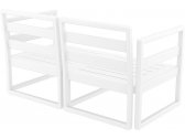 Комплект пластиковой мебели Siesta Contract Mykonos стеклопластик, полиэстер белый, бежевый Фото 15