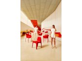 Кресло пластиковое Vondom Vases Basic сталь, полипропилен, стекловолокно красный Фото 5