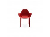 Кресло пластиковое Vondom Sabinas Basic полипропилен, стекловолокно красный Фото 5