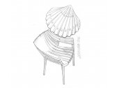Лаунж-кресло пластиковое Vondom Spritz Basic полипропилен, стекловолокно слоновая кость Фото 6