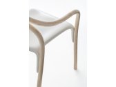 Кресло пластиковое PEDRALI Soul ясень, поликарбонат беленый ясень, белый Фото 4
