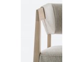 Кресло деревянное мягкое PEDRALI Sign дуб, ткань Фото 7