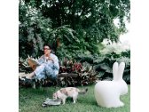 Стул пластиковый Qeeboo Rabbit полиэтилен белый Фото 21
