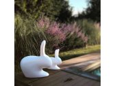Стул пластиковый Qeeboo Rabbit полиэтилен белый Фото 10