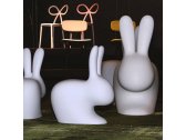 Стул пластиковый Qeeboo Rabbit полиэтилен белый Фото 15