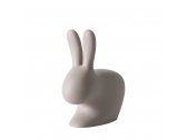 Стул пластиковый Qeeboo Rabbit полиэтилен тортора Фото 4