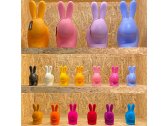 Стул пластиковый Qeeboo Rabbit полиэтилен голубой Фото 9