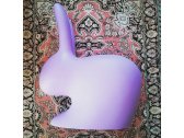 Стул пластиковый Qeeboo Rabbit полиэтилен фиолетовый Фото 5