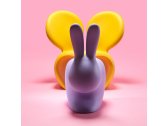 Стул пластиковый Qeeboo Rabbit полиэтилен фиолетовый Фото 8