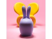 Стул пластиковый Qeeboo Rabbit полиэтилен фиолетовый Фото 9