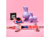 Стул пластиковый Qeeboo Rabbit полиэтилен фиолетовый Фото 10