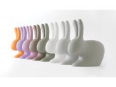 Стул пластиковый Qeeboo Rabbit полиэтилен фиолетовый Фото 29