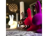 Стул пластиковый Qeeboo Rabbit полиэтилен фиолетовый Фото 32