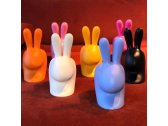 Стул пластиковый Qeeboo Rabbit полиэтилен фиолетовый Фото 34