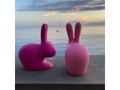 Стул пластиковый Qeeboo Rabbit полиэтилен розовый Фото 28