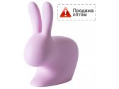 Стул пластиковый Qeeboo Rabbit полиэтилен розовый Фото 1