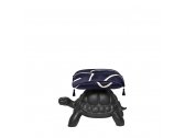 Пуф с подушкой Qeeboo Turtle Carry полиэтилен, ткань черный Фото 5