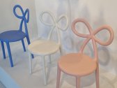 Комплект пластиковых детских стульев Qeeboo Ribbon Baby Set 2 полипропилен голубой Фото 7