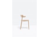 Кресло деревянное PEDRALI Nemea алюминий, ясень, фанера беленый ясень Фото 5